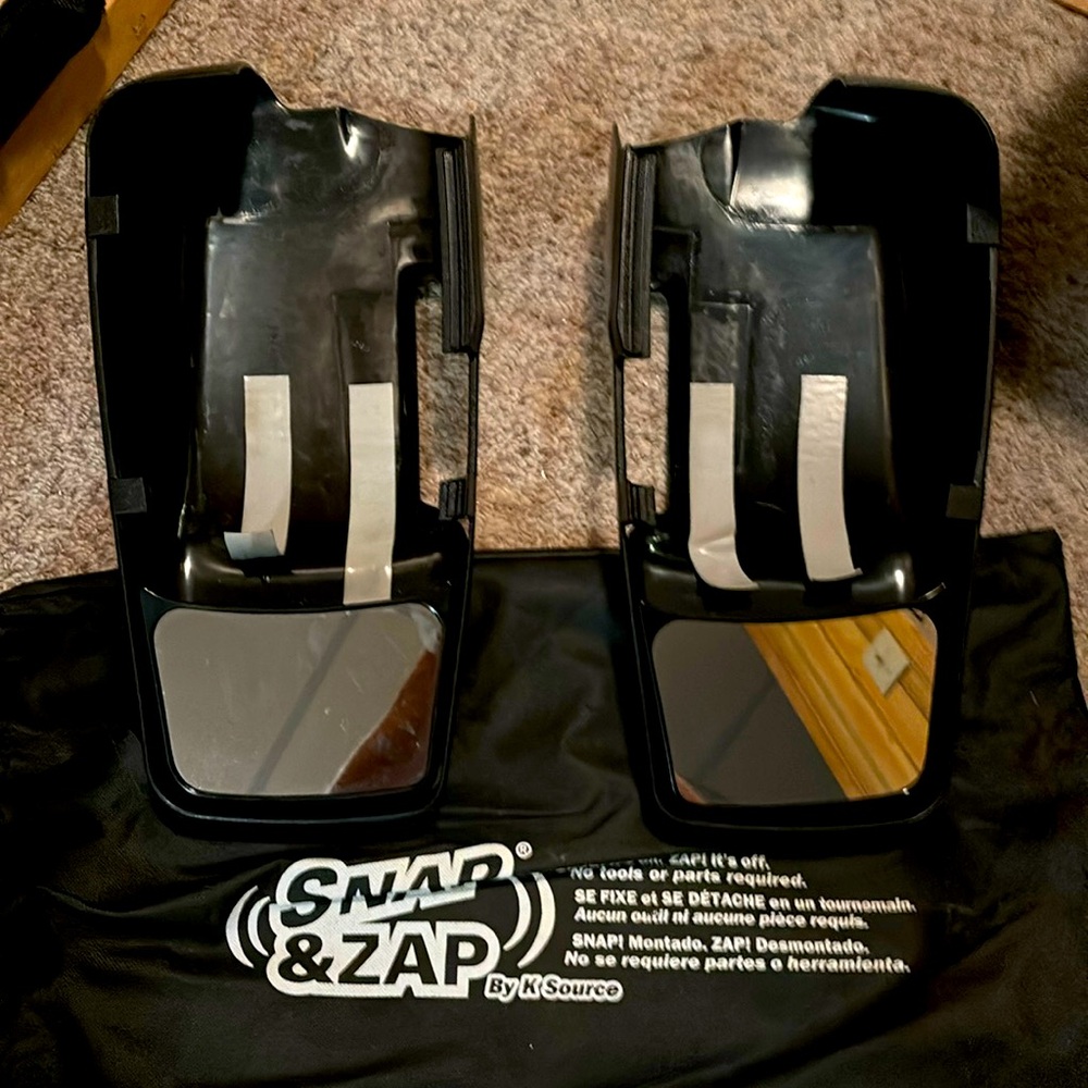 Ez snap on mirror extenders. 5th wheel